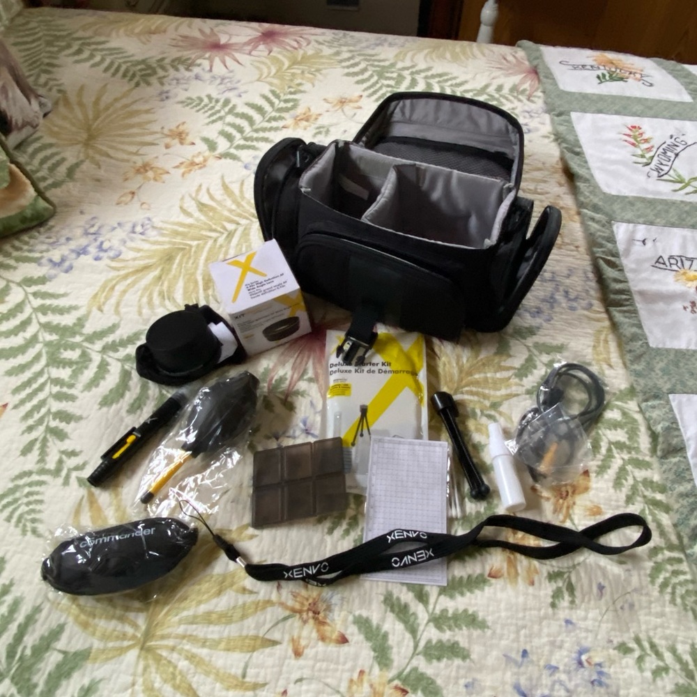 Assorted Camera Accessories&Bag